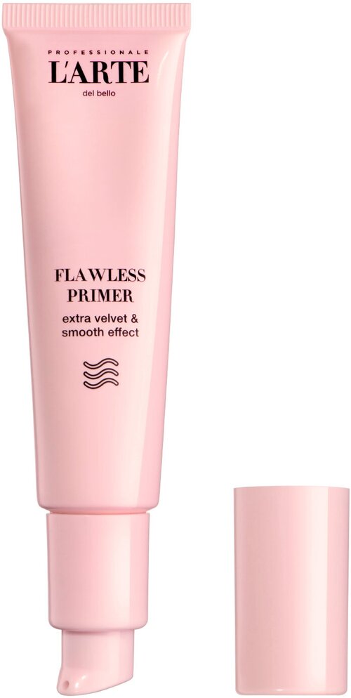 LARTE DEL BELLO Праймер Flawless Primer для выравнивания и матирования кожи, 30 мл розовое суфле