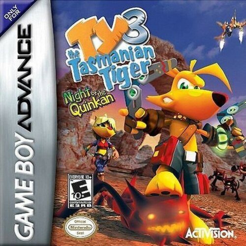 Ty the Tasmanian Tiger 3: Night of the Quinkan Русская Версия (GBA) march of the penguins русская версия gba