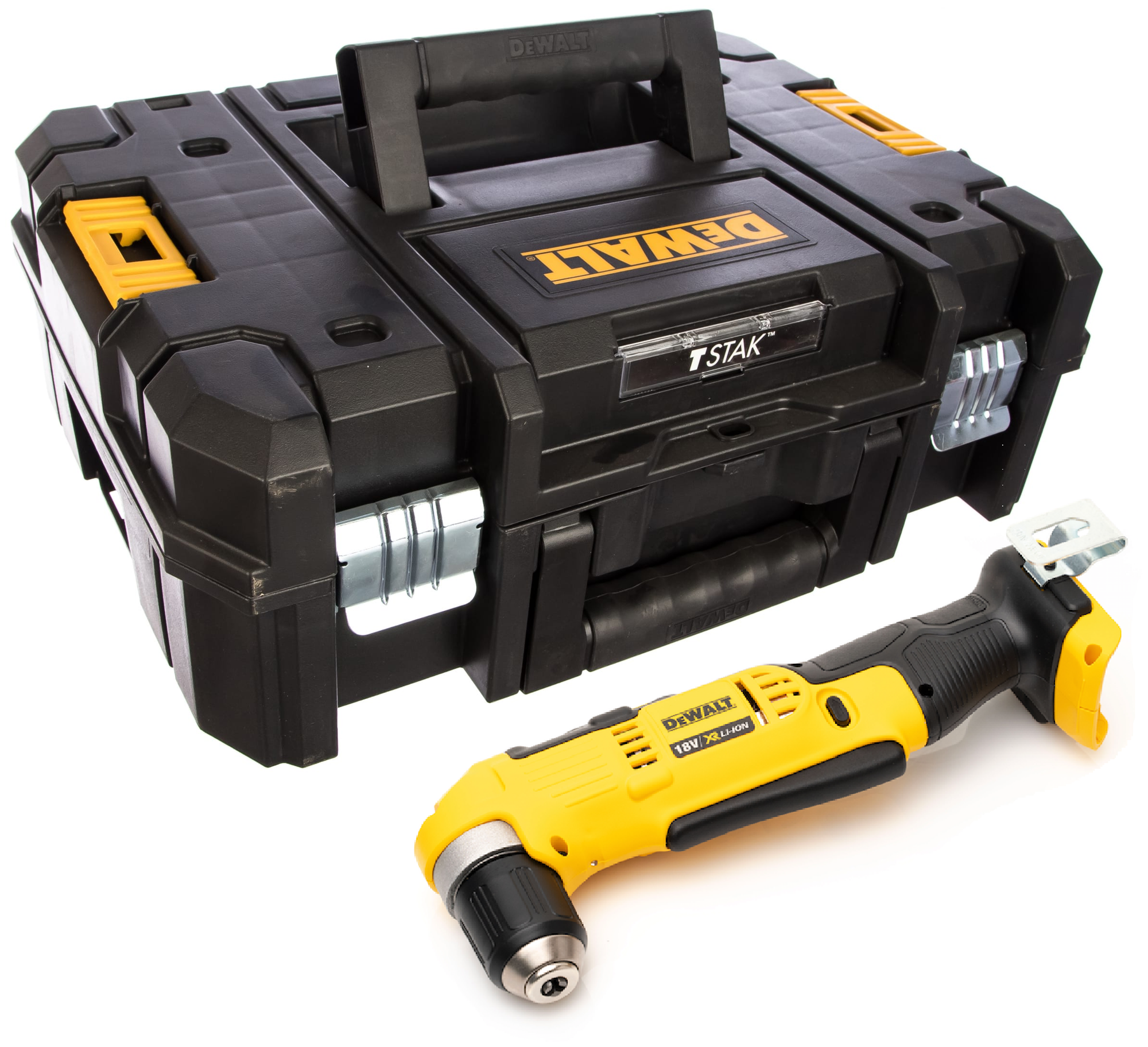 Аккумуляторная угловая дрель DEWALT DCD740NT, 18 В XR, кейс TSTAK-2, без АКБ и ЗУ