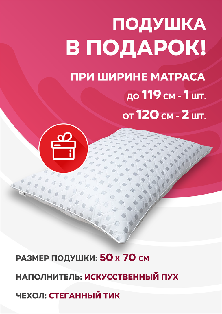 Ортопедический матрас Madelson Basis 2 Multi Ortofoam 1 Grey110x195