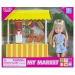 Набор M&C Toy Centre Paula Ларек с едой, MC23404a - изображение