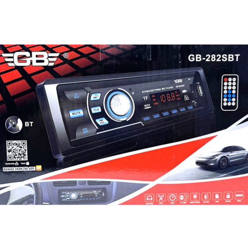 Автомагнитола+Bluetooth+USB+AUX+Радио GB-282SBT