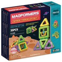 Магнитный конструктор MAGFORMERS 703007 Space Traveler set