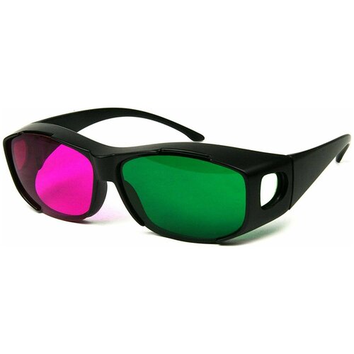 Очки 3D discover анаглифные пурпурный/зеленый