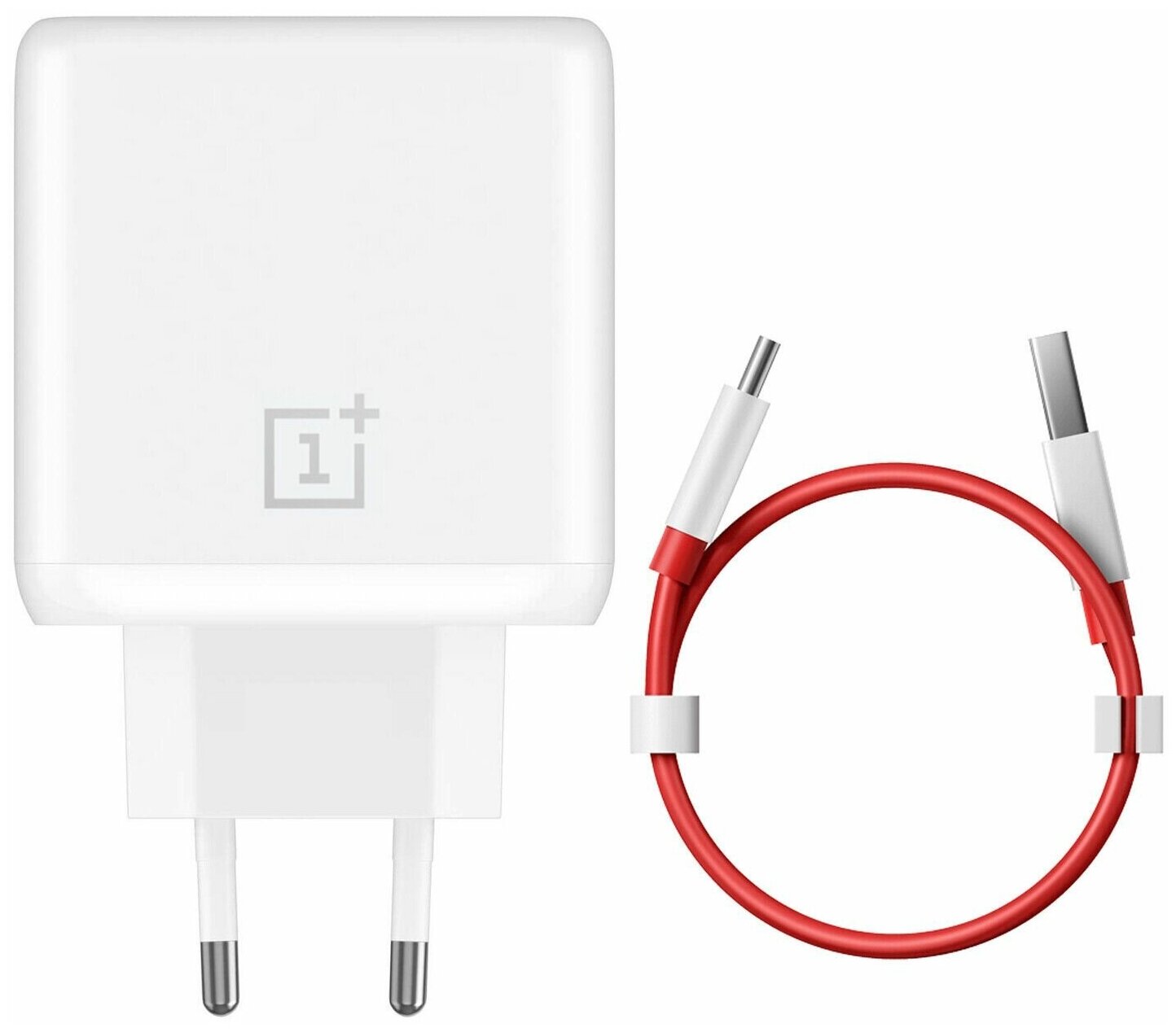 Сетевое зарядное устройство OnePlus Warp Charge 65W в комплекте с кабелем USB Type-C 6.5A(1 шт.)