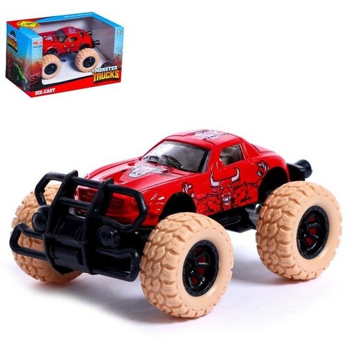 Джип металлический Monster Trucks, микс new arrival surf skate trucks 6 25inch trucks s5 surf skateboard trucks adapter waterbridge rear trucks strong spring