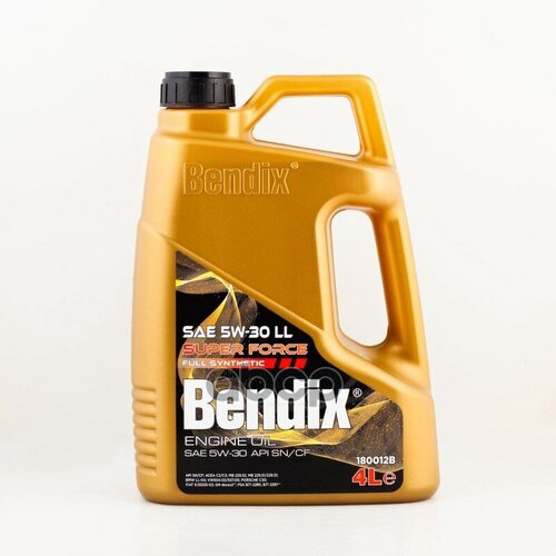 BENDIX Масло Моторное Bendix Super Force 5W-30 Синтетическое 4 Л 180012B