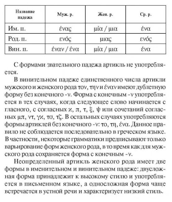 Греческая грамматика в таблицах и схемах - фото №4