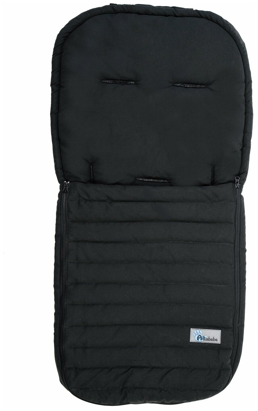 AL2200M Altabebe Демисезонный конверт Microfibre 90x45 Black