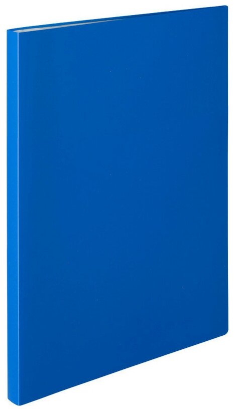 Папка файловая на 20 файлов Attache A4 17 мм синяя (толщина обложки 0.45 мм) 112315