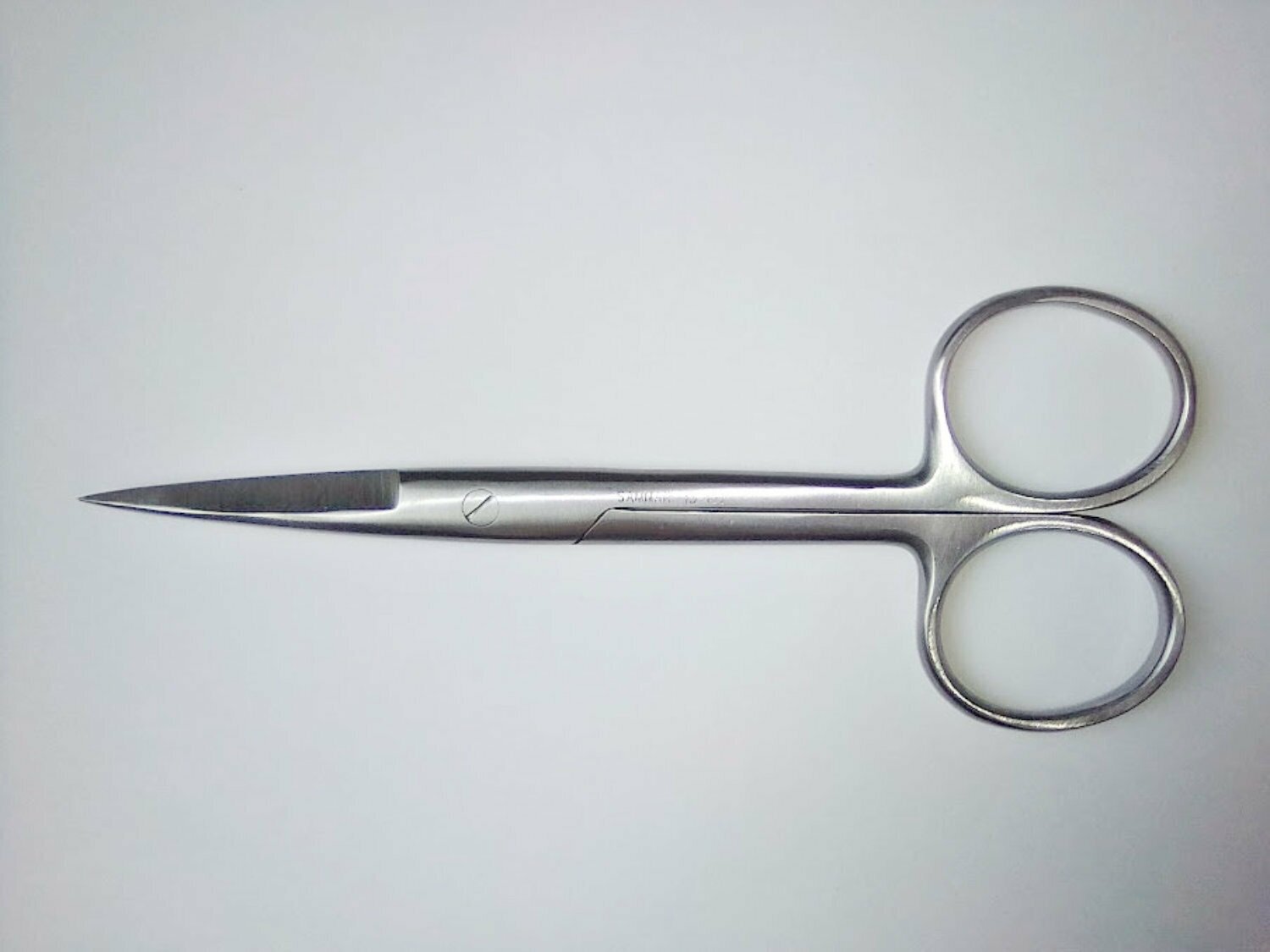 фото Ножницы остроконечные прямые 140 мм Код К-13-174 (Н-33-1)