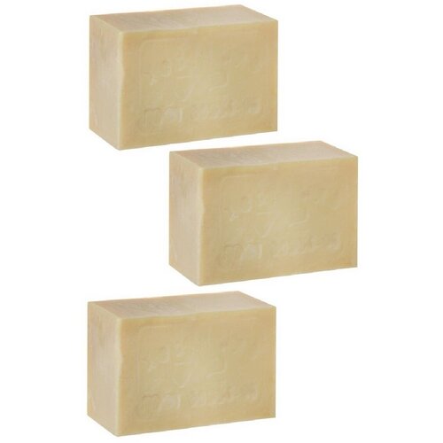 Твердое хозяйственное мыло 72 300 гр 3 шт светлое обладает густой пенной и высокой моющей способностью Содержит натуральные компоненты подходит для уборки стирки любых тканей для умывания 462₽
