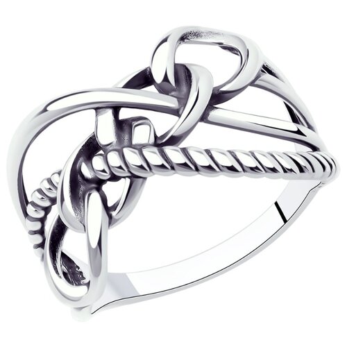 фото Sokolov кольцо из серебра 95010146, размер 18