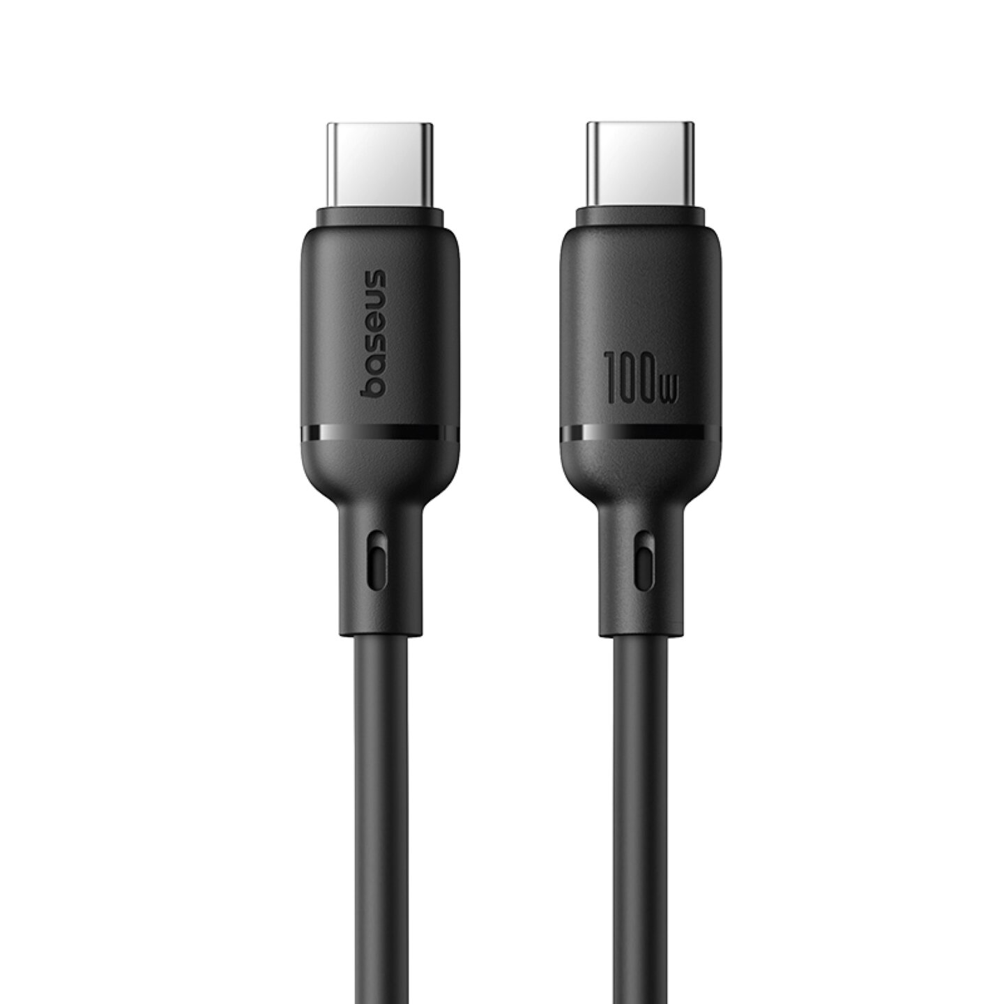 USB кабель BASEUS P10377704113-00 100W Silky, USB-C на USB-C, быстрая зарядка, 1м — фото 1