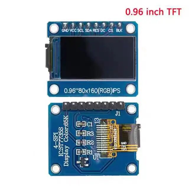 TFT дисплей 0.96/1.3/1.44/1.77/1.8/2.0/2.4 дюйма IPS для Arduino 0.96 TFT