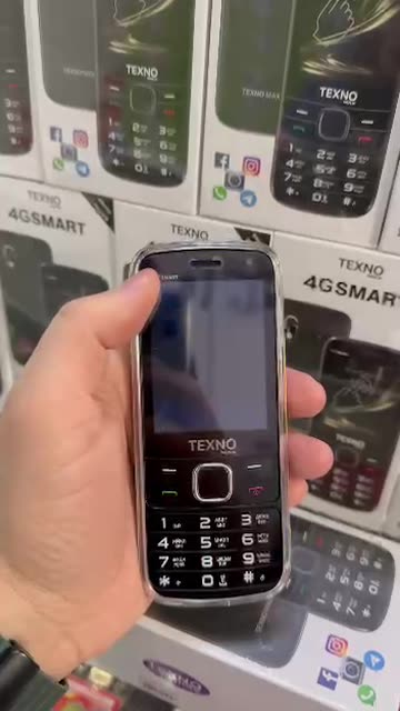 Телефон Texnomax "4G SMART", кнопочный, без камеры, Android 8.1, 2GB, 16GB, Type-C, 2 SIM — фото 1