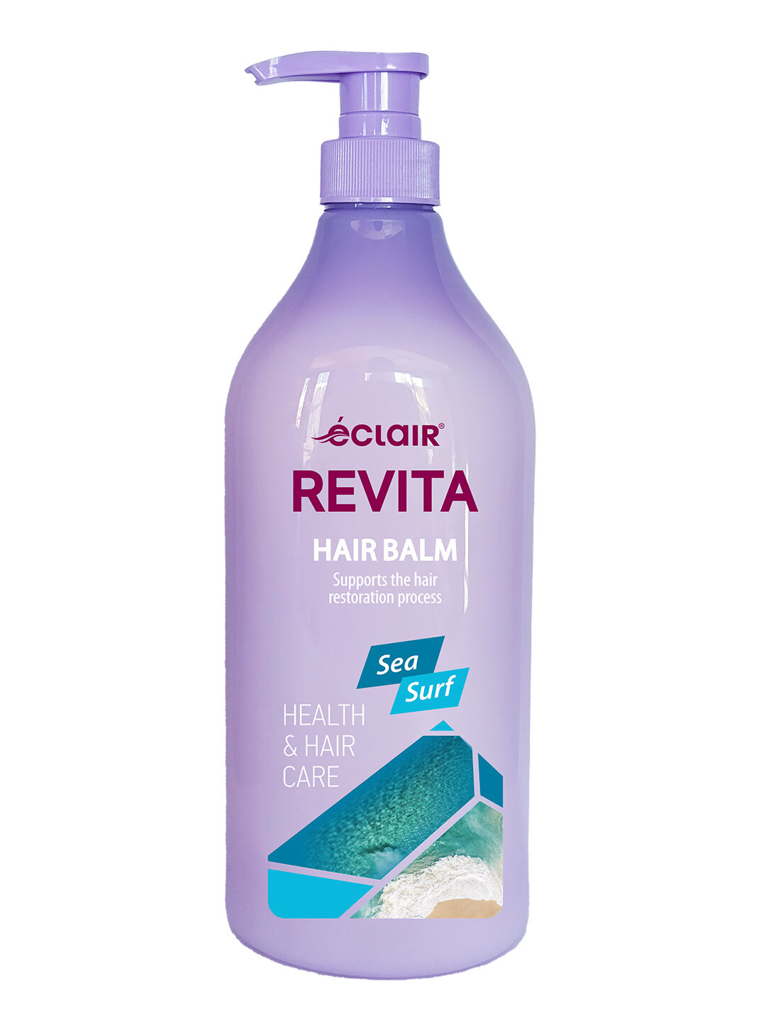 Бальзам Eclair "REVITA", с морским минералами, для всех типов волос, кремовый, 710 мл