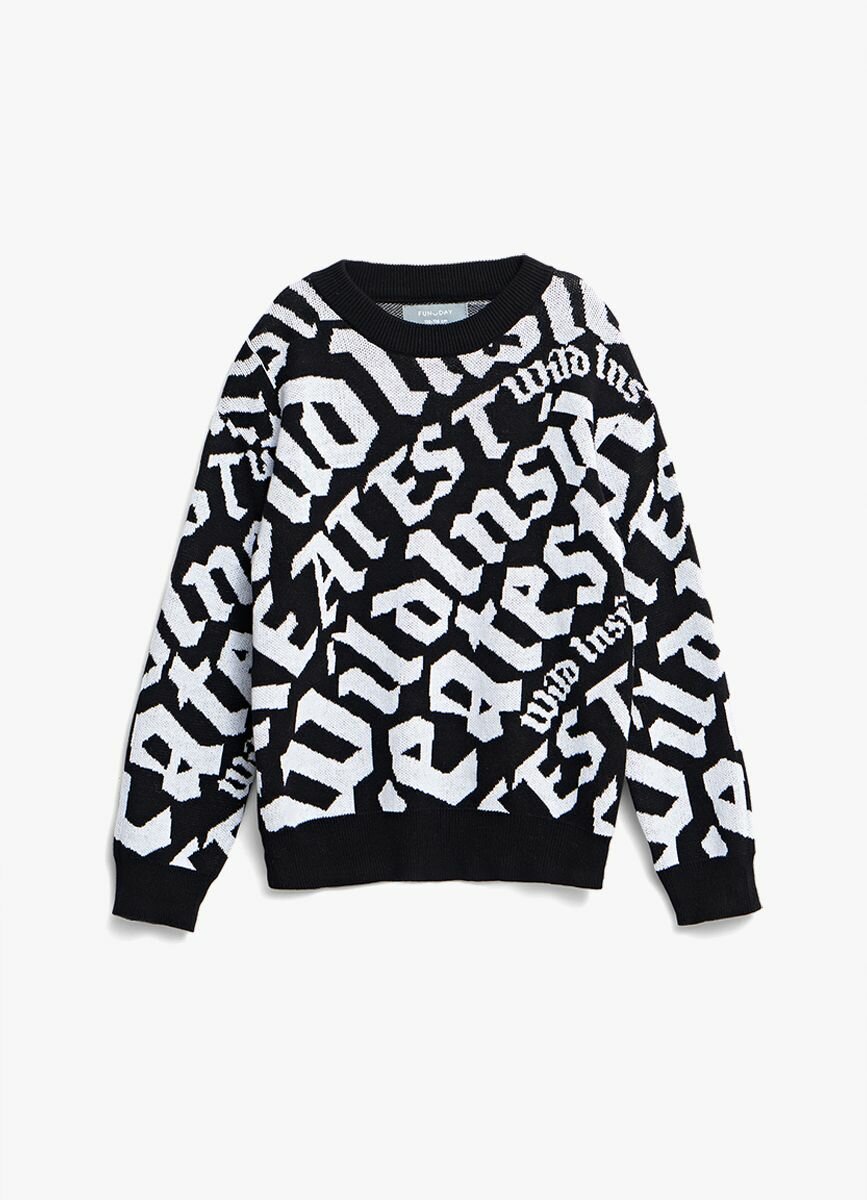 Джемпер Funday размер 146-152 черный