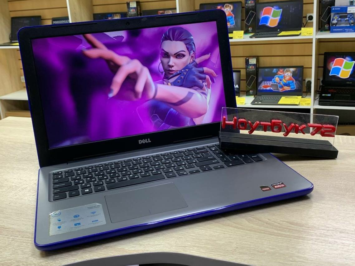 Ноутбук DELL Inspiron 15 P66F002 Win10/AMD A10/8GB/SSD/R7 440 4GB