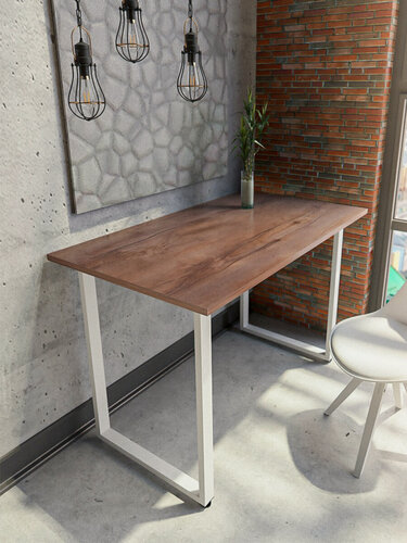 Изображение товара Стол Polly Time Loft, офисный, письменный, 75x100x57 см, без ящиков