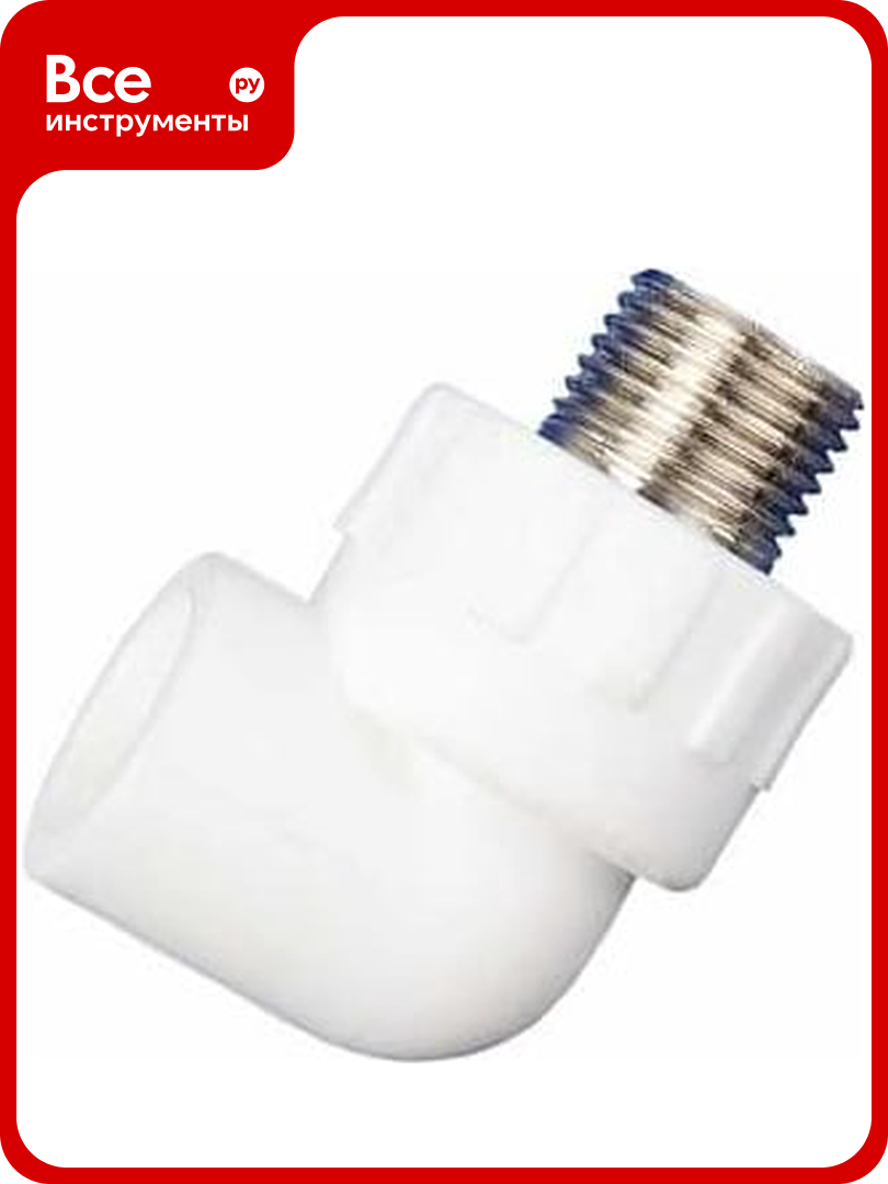 Угольник MeerPlast PPRC c НР 32x3/4 3742