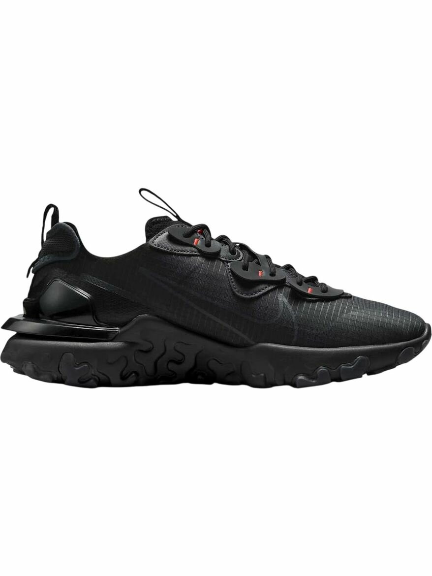 Кроссовки NIKE React Vision, полнота F, размер 9 US US, черный — фото 1