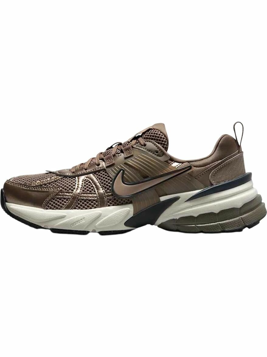 Кроссовки NIKE V2K Run, полнота F, размер 7.5 US, коричневый