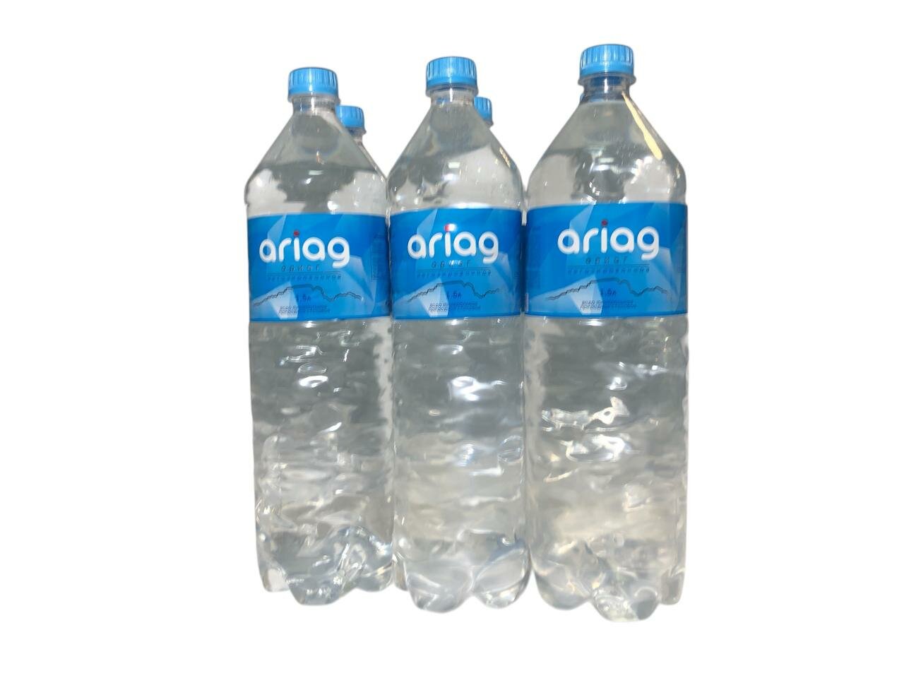Вода питьевая артезианская высшей категории негазированная. ARIAG. ПЭТ 1,5л./6шт