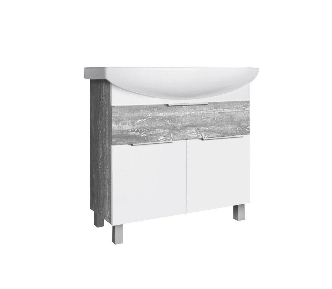 Тумба Sanita Luxe Best напольная для ванной ЛДСП 72 см x 62 см x 30 см