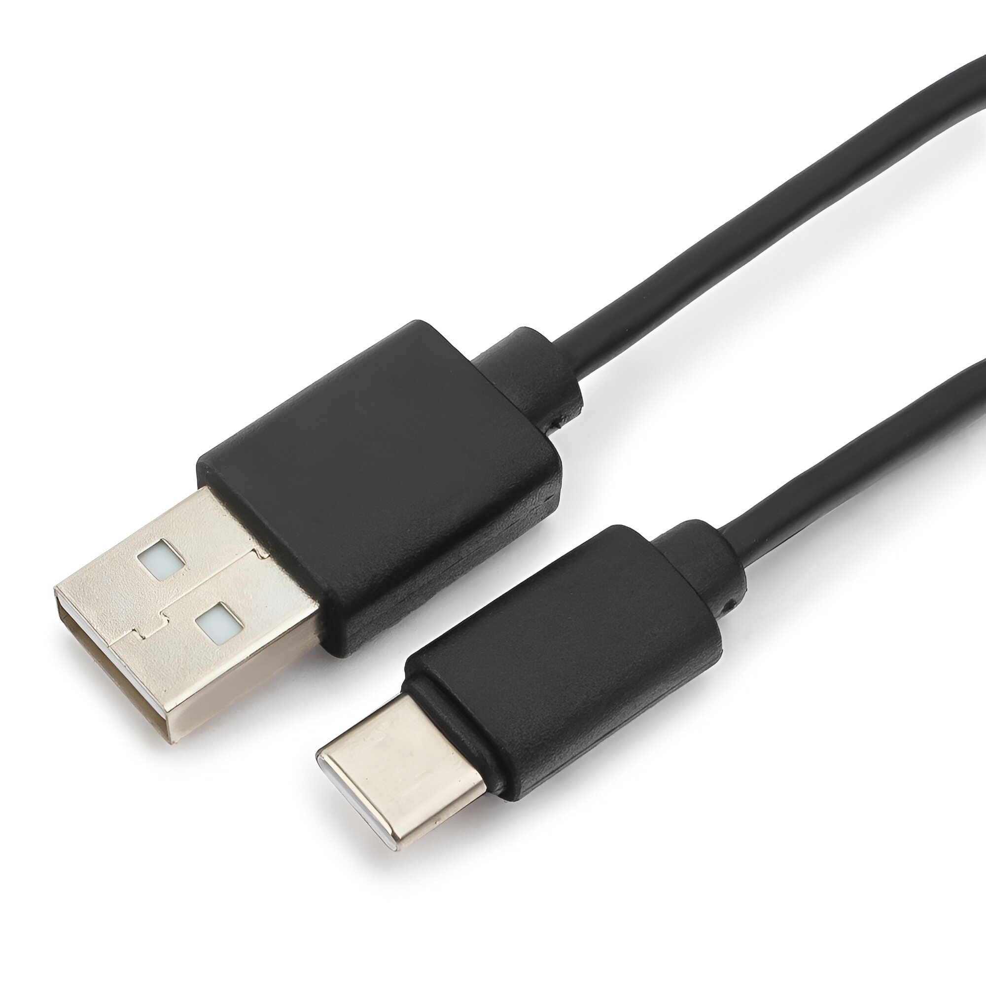 Кабель USB 2.0 Гарнизон черный AM/Type-C 0.5 м GCC-USB2-AMCM-0.5M — фото 1