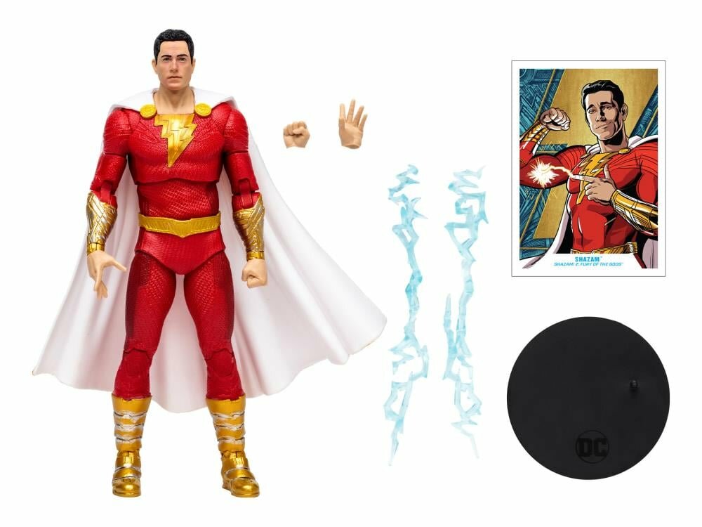 Mcfarlane Shazam! Fury of the Gods DC Multiverse — Фигурка Шазам!