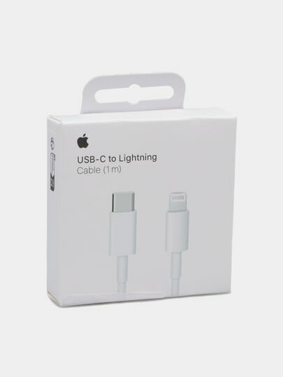 Кабель Type-C — Lightning для iPhone, 1 м, 20 Вт, 3 А, защита от перегрузок