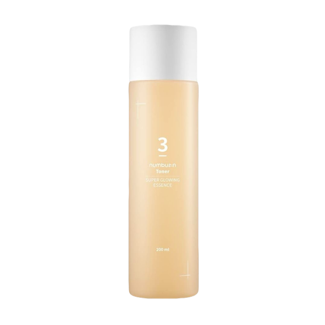 Numbuzin No.3 Super Glowing Essence Toner – эссенция-тонер для сияния и увлажнения кожи