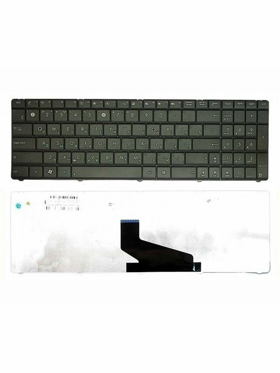 Клавиатура для ноутбука Asus X53, X54, A53U, K53T черная