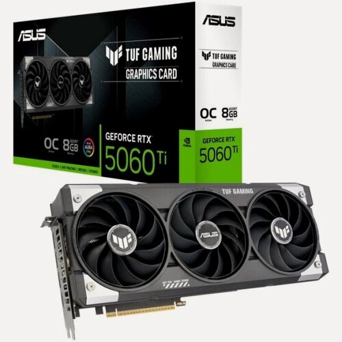 Изображение товара Видеокарта Asus GeForce RTX 5060 Ti TUF GAMING OC 8G