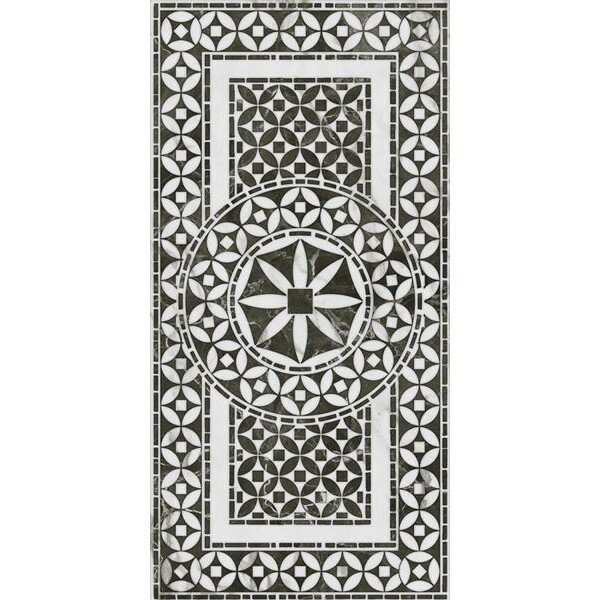 Декор керамический Kerama Marazzi VT/A637/11000R Коррер 1 чёрный глянцевый 30x60x0.9 см (цена за 1 штуку)