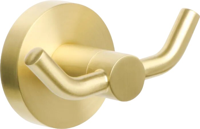 Крючок Fixsen Comfort Gold FX-87005A двойной золото сатин