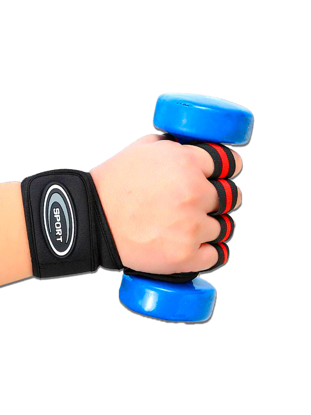 Перчатки  для мужчин и женщин, размер 5,  Black/Black/Pink — фото 1