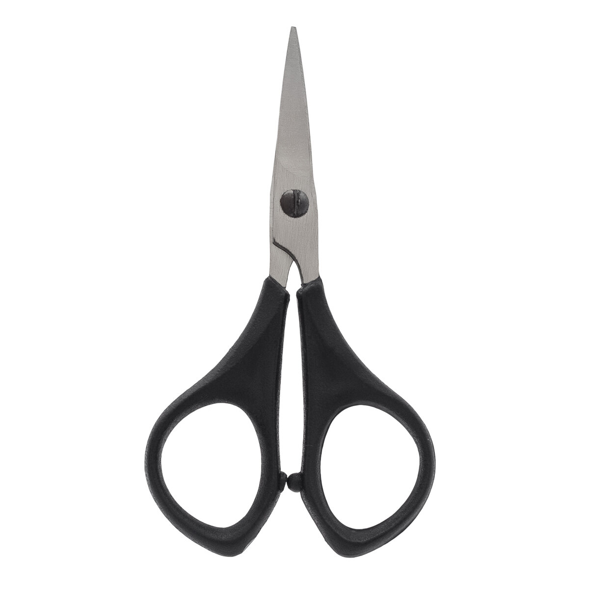 Ножницы маникюрные изогнутые Красный металлист Н 041  9 5 см  цвет микс