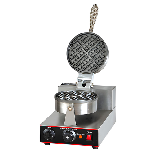 Вафельница электрическая Hurakan HKN-GES1M для бельгийских/венских вафель, с таймером, антипригарное покрытие