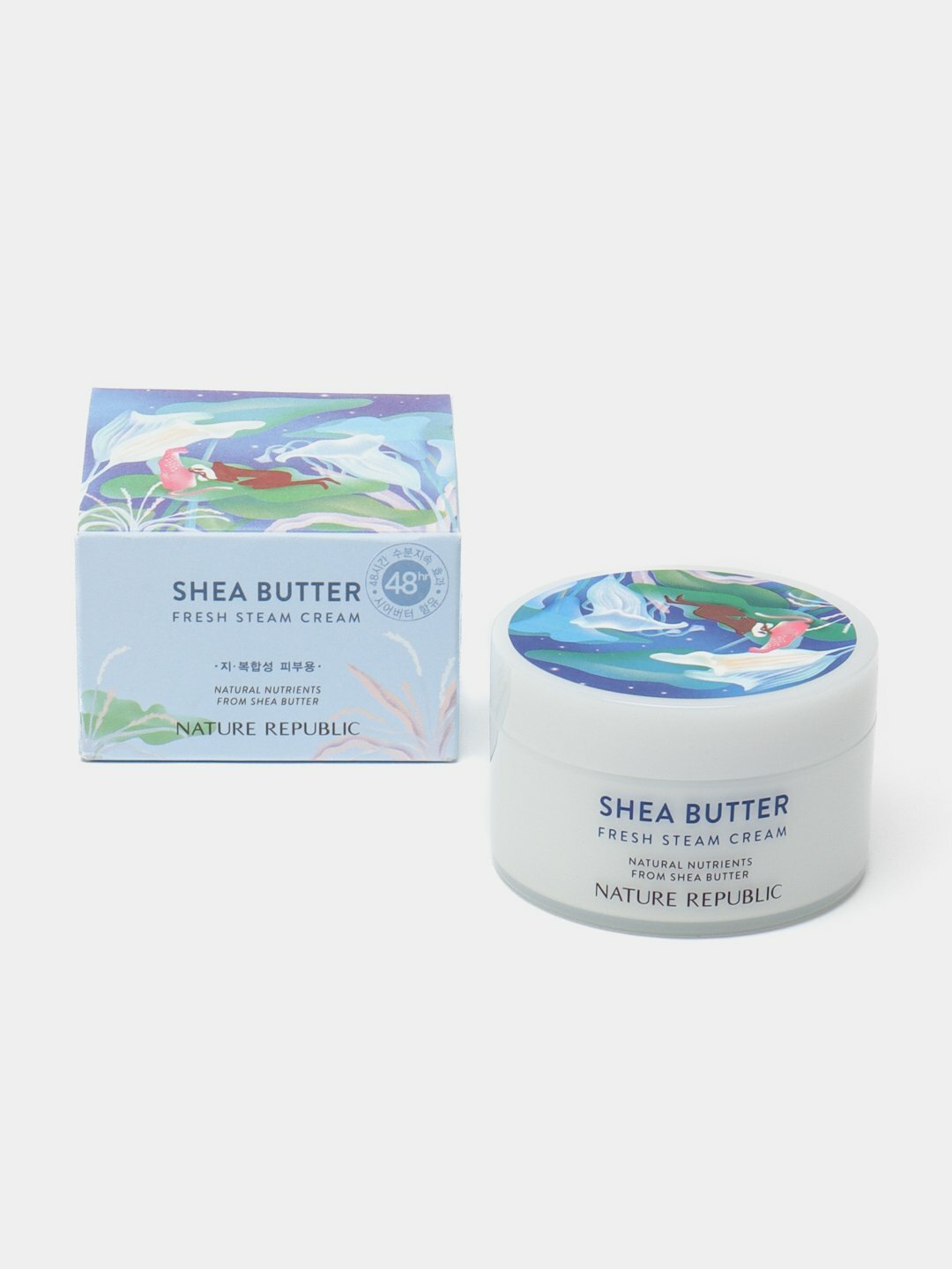 Крем Nature Republic Steam, для свежести лица, для кожи, 100мл