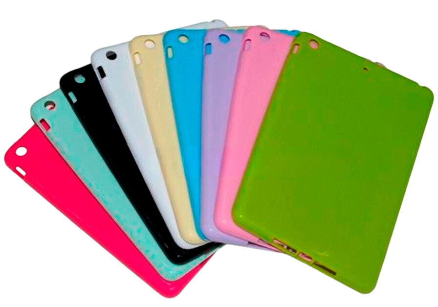 Чехол-силикон для iPad 5, 7, 8, мягкий TPU, защита от царапин и пыли, стильный дизайн, разные цвета !