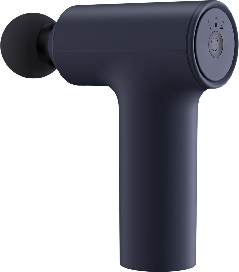 Перкуссионный массажер Xiaomi Massage Gun Mini, 3 сменные насадки, 3 режима, 2500 об/мин