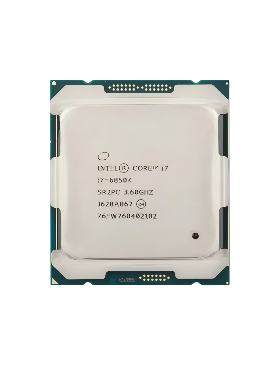 Процессор Intel Core i7-6850K Broadwell E, 3600MHz, LGA2011-3, L3 15360Kb, OEM (CM8067102056100)