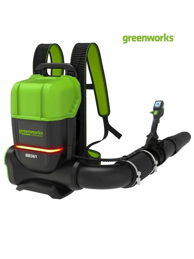 Воздуходувка аккумуляторная Greenworks GD82BP2 82V (без АКБ и ЗУ) 2408307