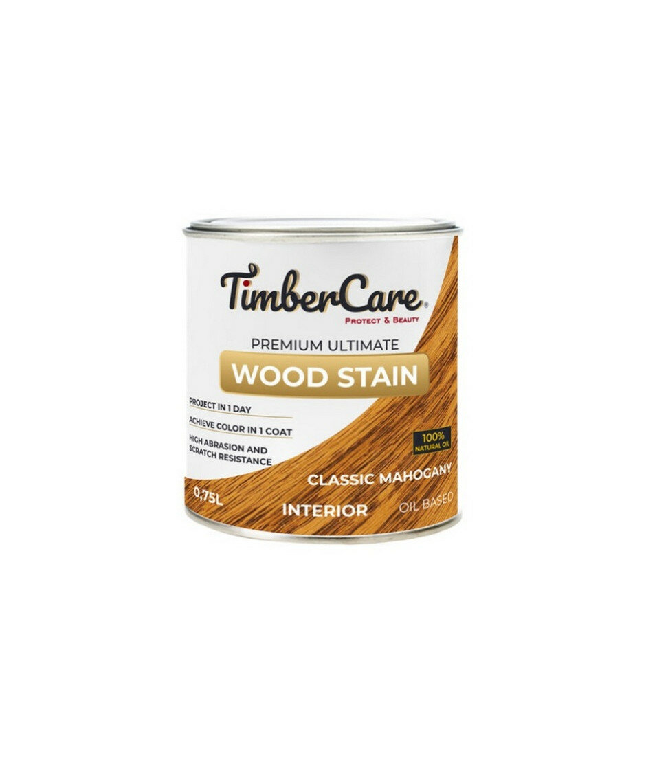 Масло TimberCare Wood Stain Classic mahogany тонирующее классический махагон 075 л