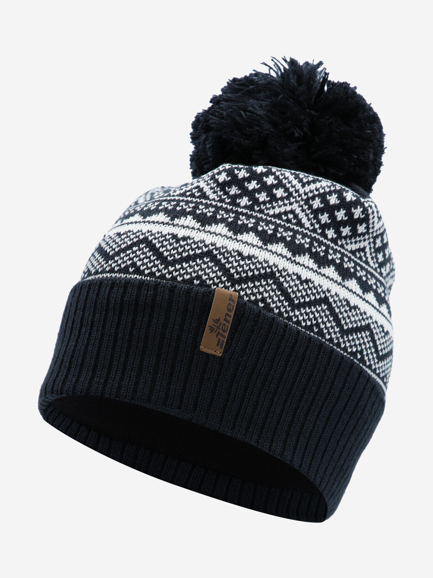 Шапка Ziener для мужчин и женщин, размер Usex, темно-синий