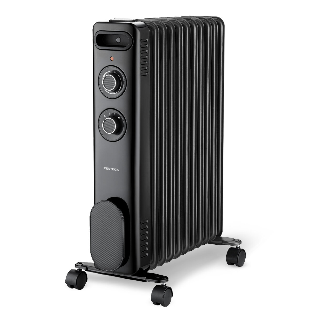 Масляный обогреватель Centek CT-6231-7: черный 20м2 1500Вт 3 режима защита от перегрева