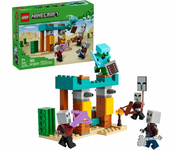 Конструктор LEGO Minecraft 21267 Патруль пустыни Иллагер (Lego 21267)