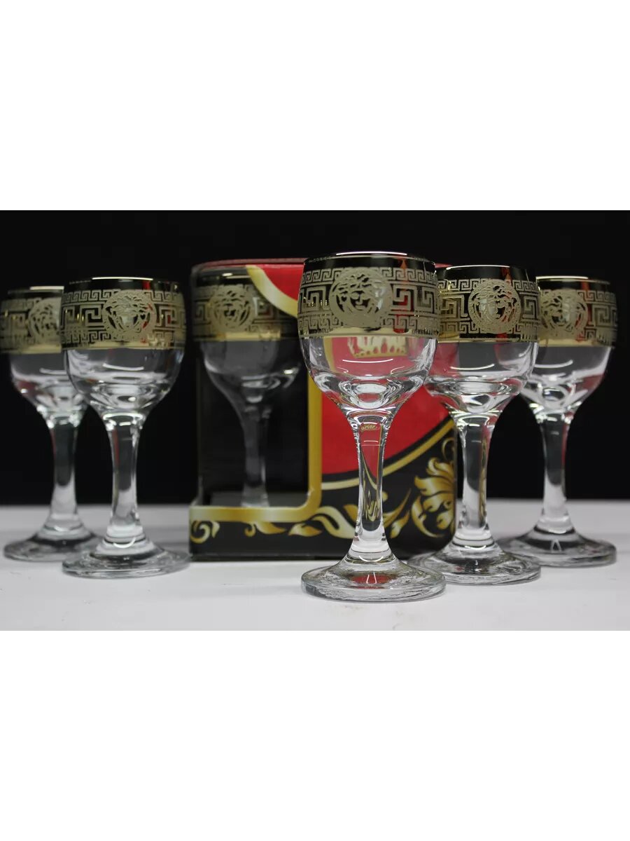 Набор рюмок Графика стекла 